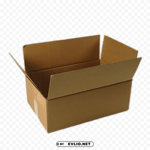 Open Cardboard Box - Clear Pics - ID 21a93dcc High Resolution PNG Isolated Illustration