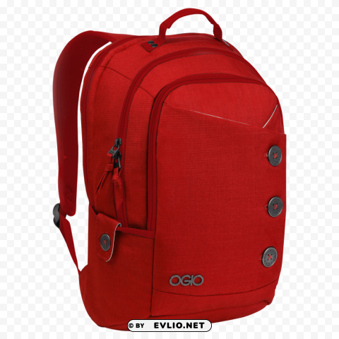 Red Ogio Backpack - PNG - Image ID f0308ec5 Transparent graphics