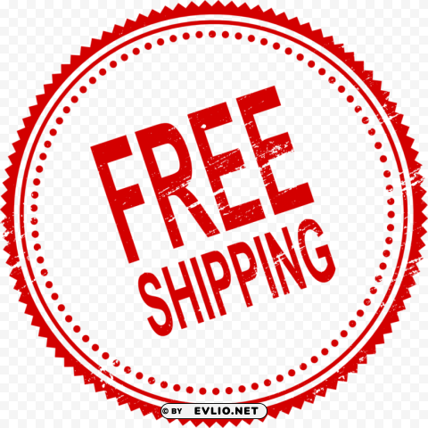 Free Shipping Stamp Clear PNG Image