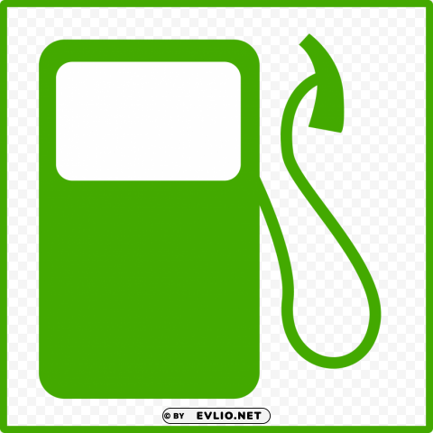 fuel petrol pump Clean Background Isolated PNG Design