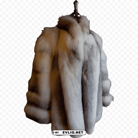 fur coat white Background-less PNGs