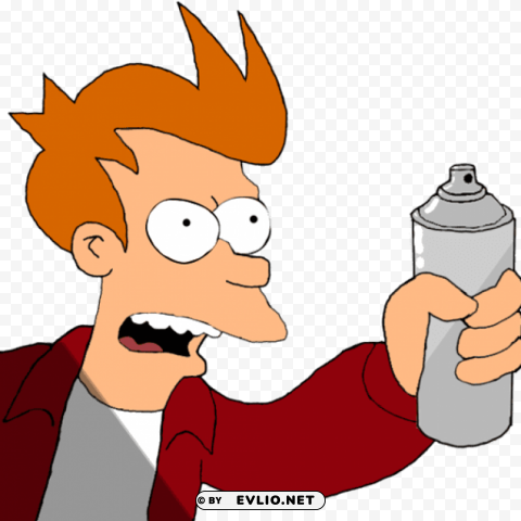 futurama fry PNG pictures without background clipart png photo - fe0daef2