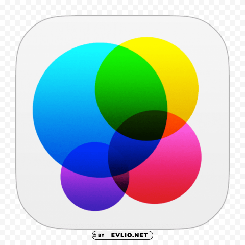 game center icon PNG objects