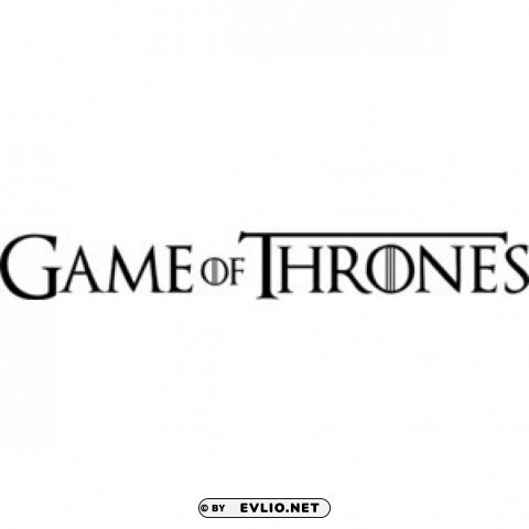 game of thrones logo vector Transparent PNG pictures archive