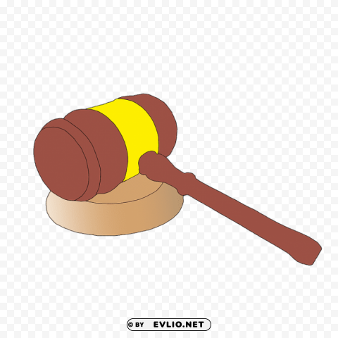 gavel PNG for business use