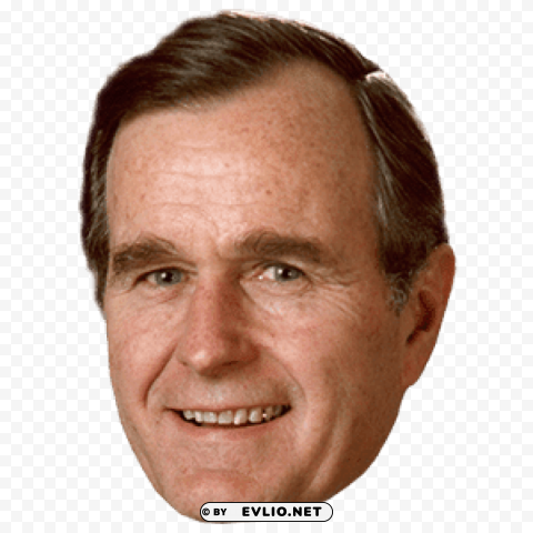 george h w bush PNG Image Isolated on Clear Backdrop