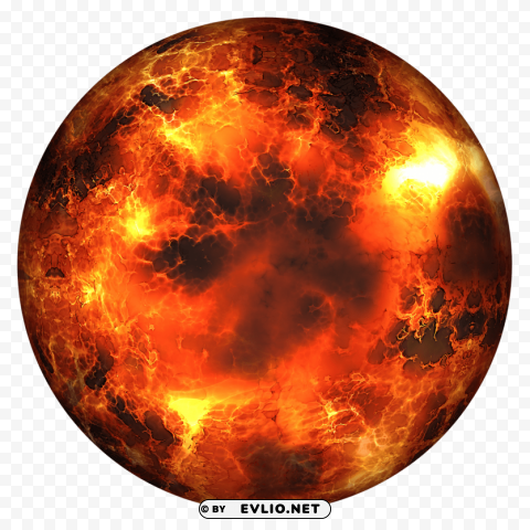 globe burning Isolated Artwork in HighResolution PNG