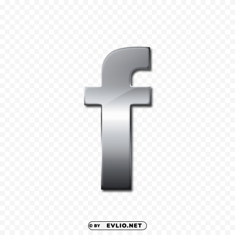 glossy silver icon social media logos facebook logo PNG images with transparent canvas compilation