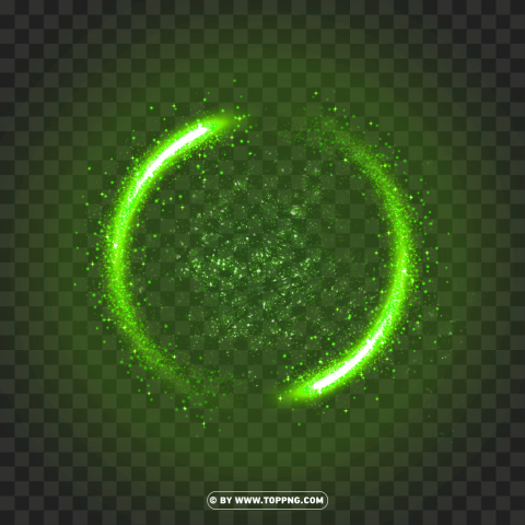 glowing light effect green image PNG transparent vectors