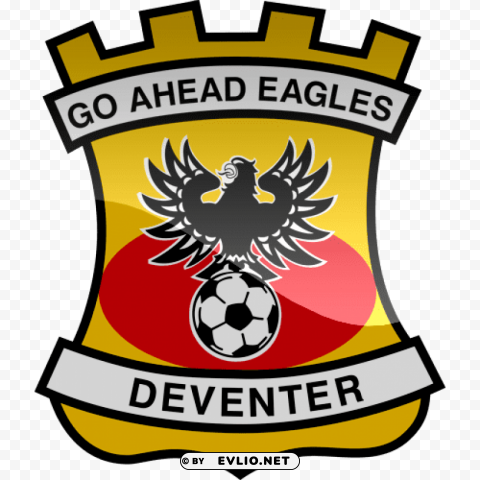 Go Ahead Eagles Deventer Football Logo Transparent Background PNG Artworks