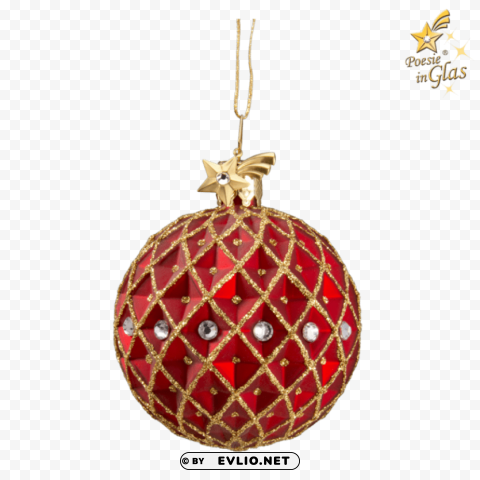 gold christmas ornament PNG pics with alpha channel