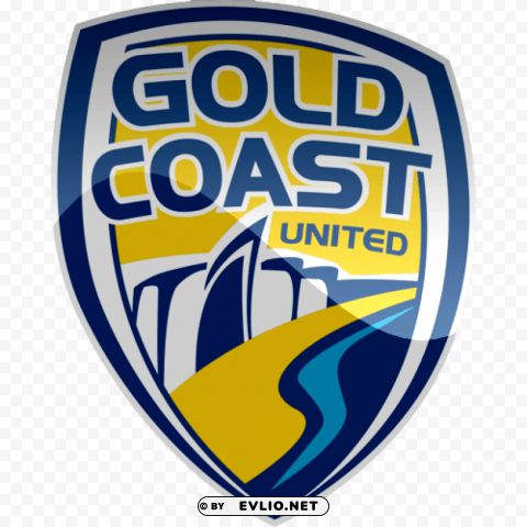 gold coast united logo PNG images without restrictions
