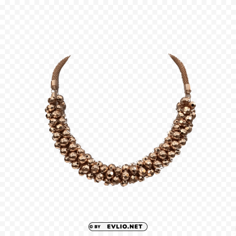 gold necklace PNG for use
