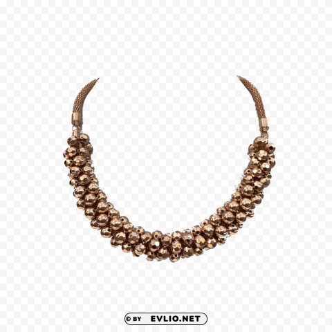 Gold Necklace PNG For Use