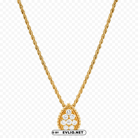 gold pendant Isolated Subject in Transparent PNG