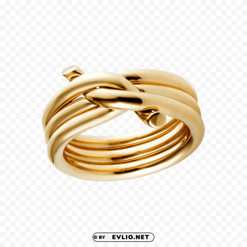 golden ring PNG Graphic Isolated on Clear Background