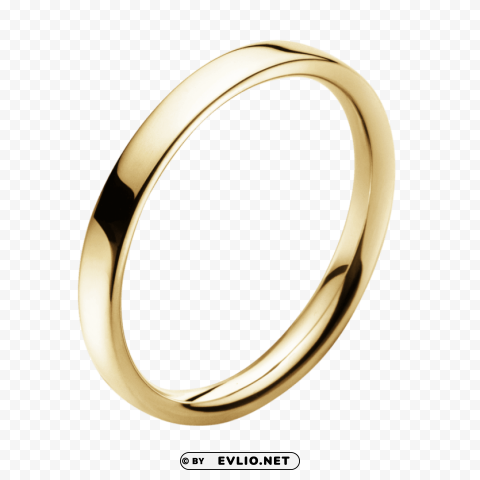 golden ring PNG Graphic Isolated with Clear Background