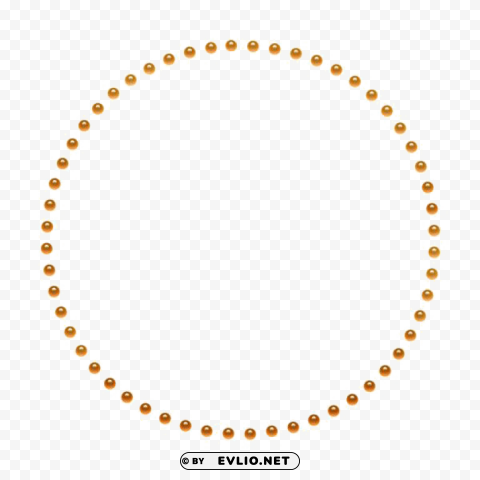 golden round frame Transparent PNG Isolated Graphic Detail