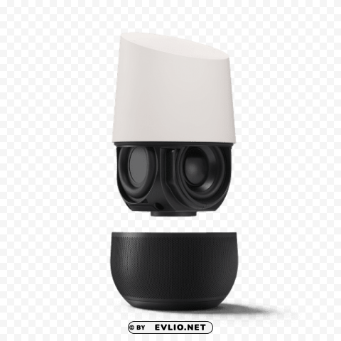 google home speaker detail Isolated Element in HighQuality PNG