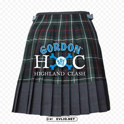 Gordon Highland Clash Kilt PNG Download Free