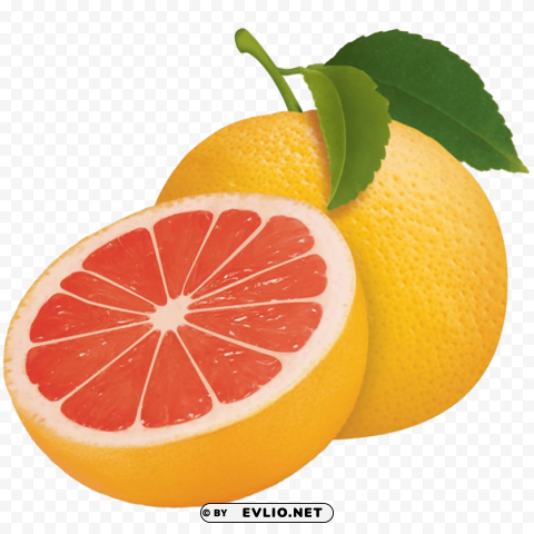 grapefruit Transparent Background PNG Isolated Character