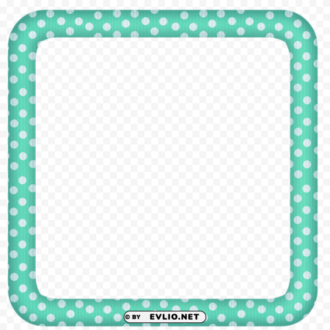 green large transparent dotted photo frame Clear PNG photos