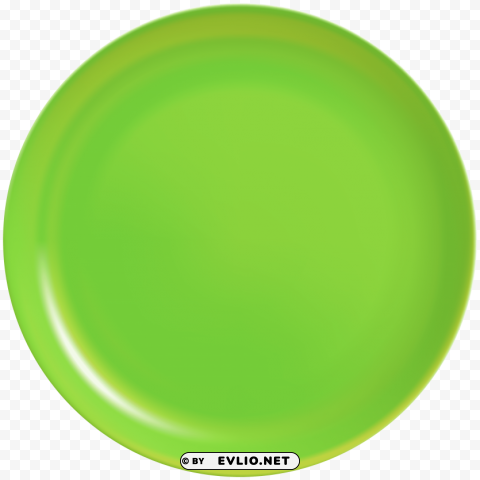 green plate PNG for web design clipart png photo - 4445a21f