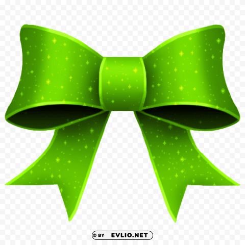 green ribbon PNG for use