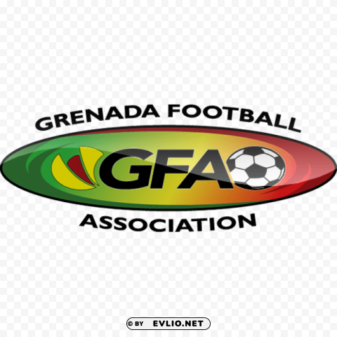 grenada football logo Transparent Background Isolated PNG Figure