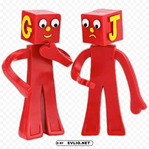gumby characters the blockheads PNG file with no watermark
