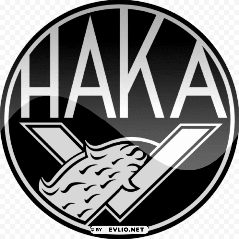 haka logo Clean Background Isolated PNG Graphic