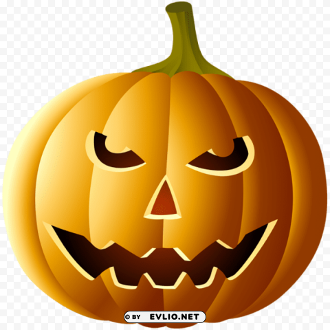 halloween carved pumpkin Transparent PNG Graphic with Isolated Object