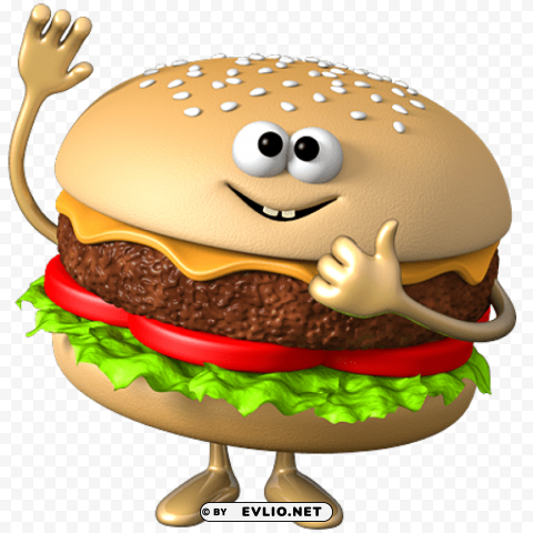 Hamburger Clear Background PNG Isolated Element Detail