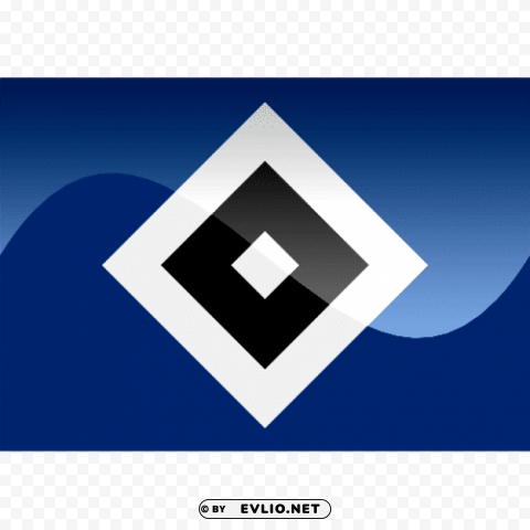 hamburger sv logo Clear Background Isolated PNG Graphic