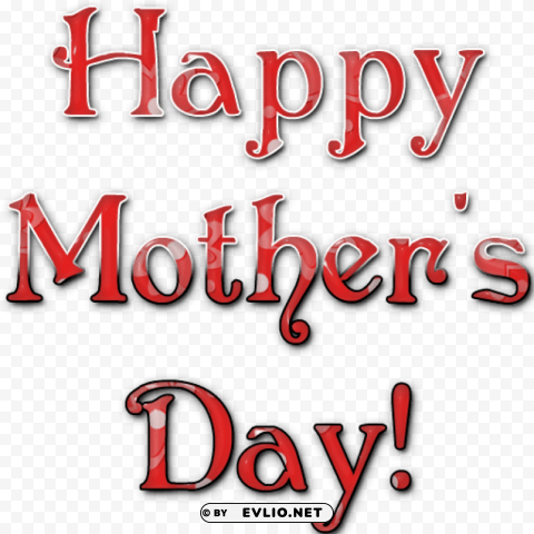 happy mothers day 2 ClearCut Background PNG Isolated Element
