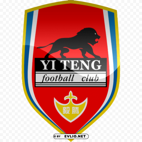 harbin yiteng fc football logo Isolated Graphic Element in Transparent PNG