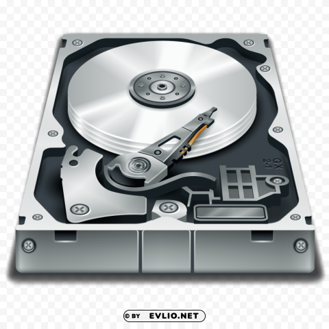 hard disc Isolated Item with Transparent Background PNG