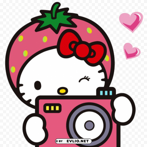 Hello Kitty PNG clear background clipart png photo - e5c2bd27