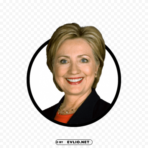 hillary clinton Clear Background PNG Isolated Graphic