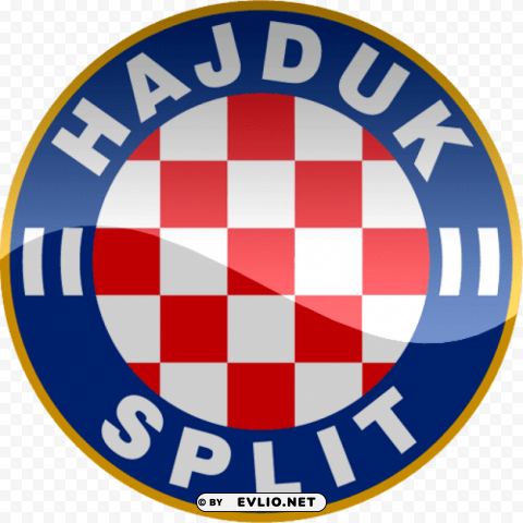 hnk hajduk split football logo PNG files with transparent backdrop