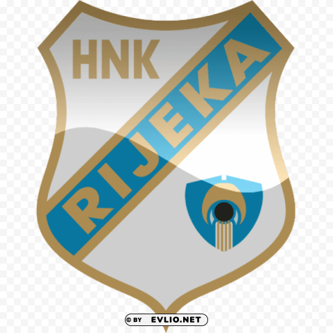 hnk rijeka football logo Transparent background PNG artworks