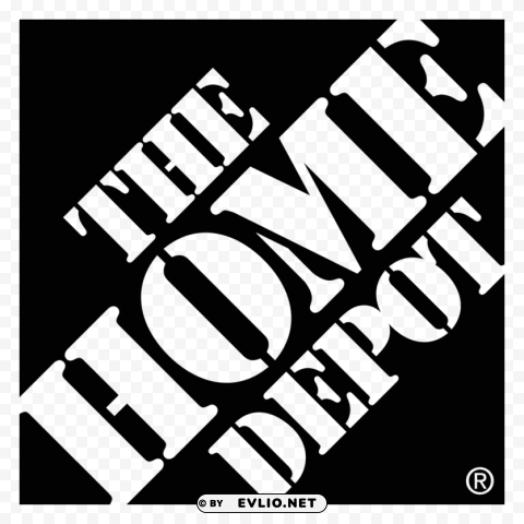 Homedepot Black Logo PNG Download Free