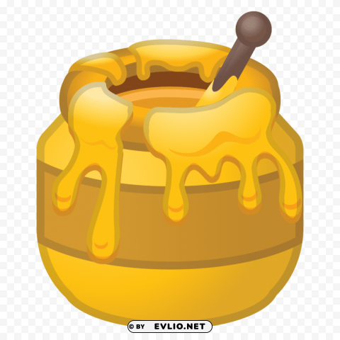 honey PNG Image with Clear Background Isolation
