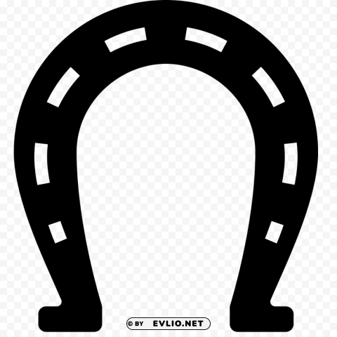 horseshoe PNG Illustration Isolated on Transparent Backdrop clipart png photo - 615a80d2