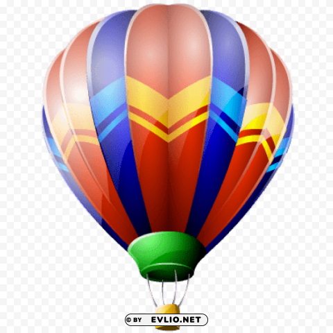 hot air balloon drawing Isolated Element in Clear Transparent PNG