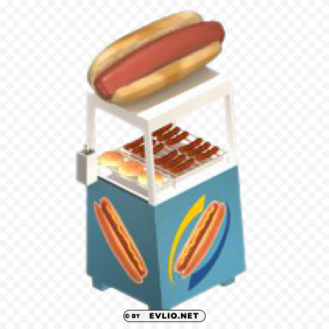 hot dog stand PNG for personal use