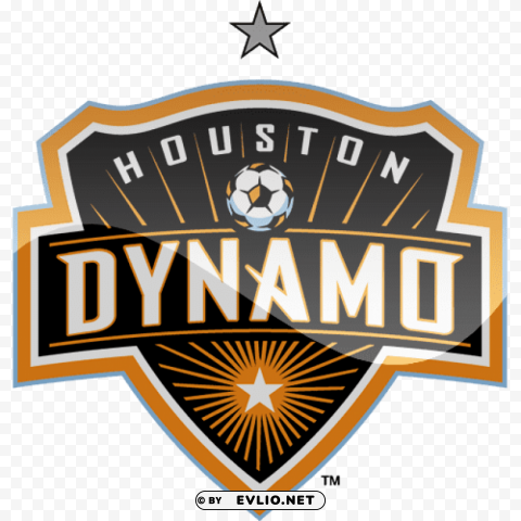 houston dynamo football logo Transparent PNG Isolated Graphic with Clarity