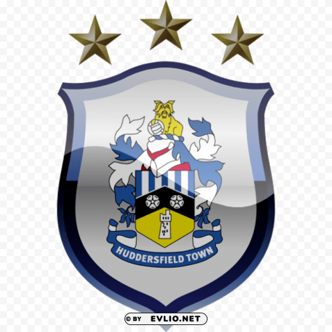 huddersfield town fc football logo Transparent Cutout PNG Isolated Element