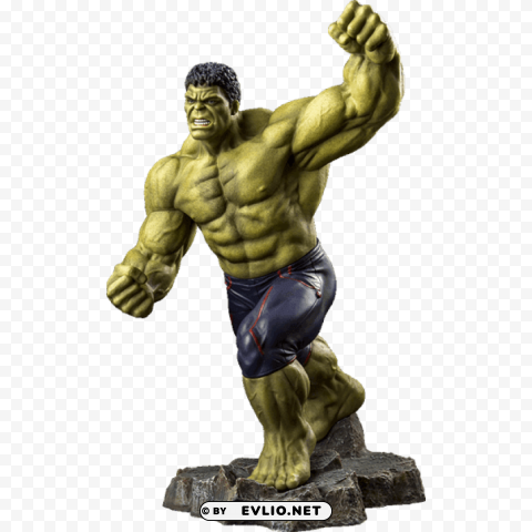 Hulk Toy Isolated Character In Transparent Background PNG