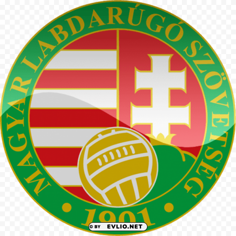 hungary football logo PNG clipart with transparency